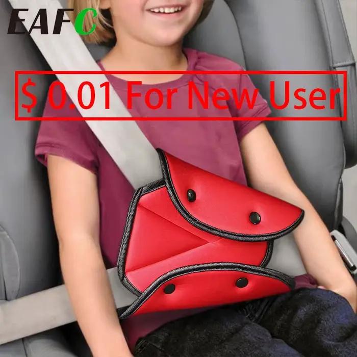 Support de réglage de la ceinture de sécurité pour enfant couverture d'épaule anti-cou positionneur de sécurité confortable pour bébé voyage automobile sécurité enfant