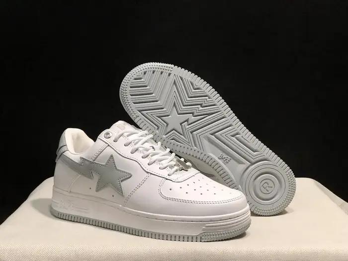 A BATHING APE Chaussures de sport basses STA Shark pour hommes et femmes, style BapeGoose unisexe, B