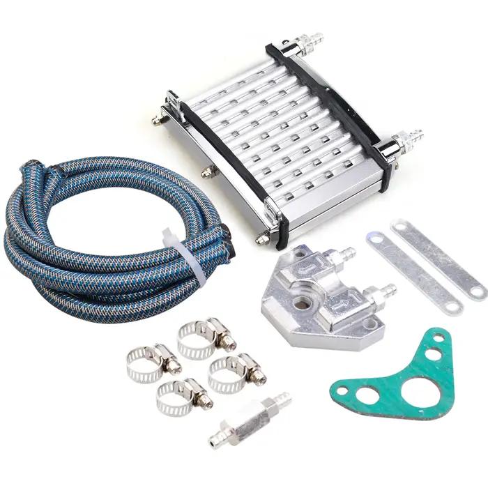 Refroidisseur d'huile moteur moto en aluminium DIRT Pit sol vélo radiateur refroidissement ATV Quad