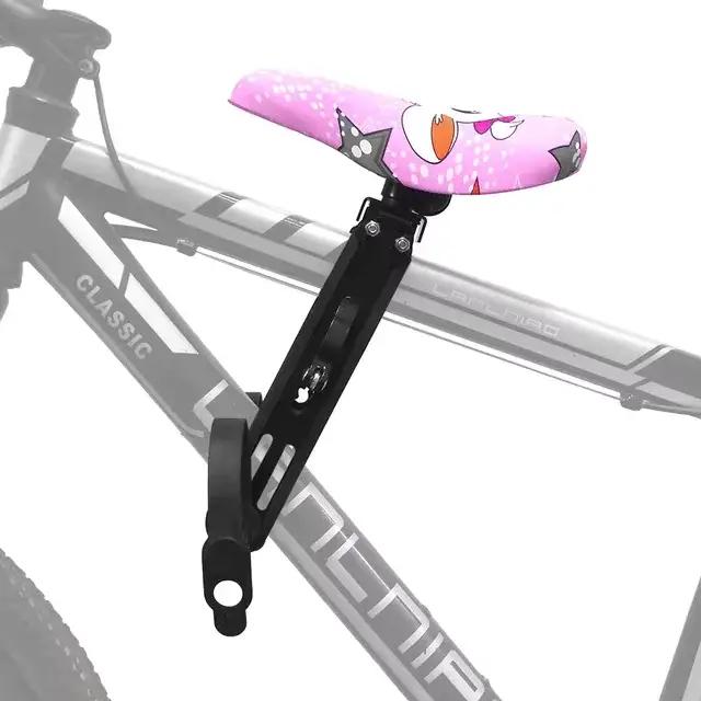 Cadre avant vtt pour enfants, selle de vélo avec guidon de sécurité, siège de vélo de route détachab