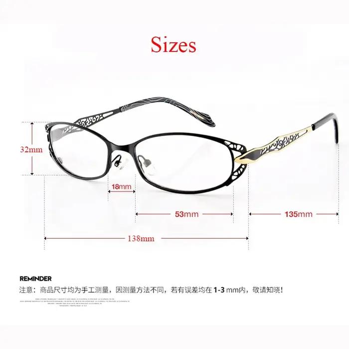 BCLEAR – monture de lunettes optiques pour femmes, monture de lunettes ajourée dorée avec fleur