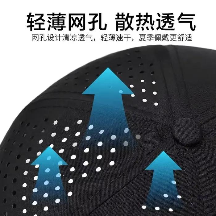 Casquette de Baseball à vaccage Rapide pour Homme, Chapeau d'Extérieur en Maille Respirante, Nouvell