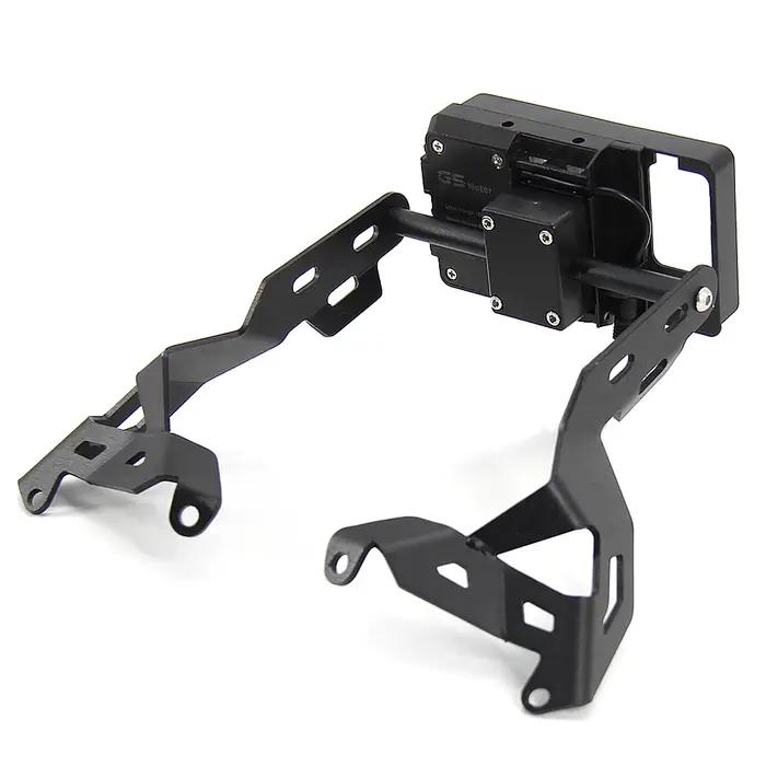 Plaque de navigation pour téléphone intelligent de moto, support d'adaptation rapide, kit de support
