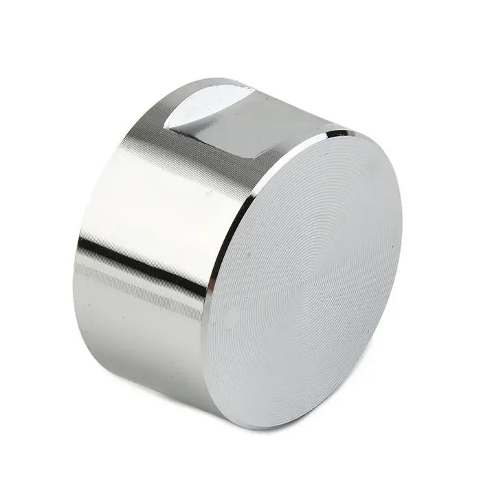 4 pièces interrupteurs rotatifs poignée de table de cuisson à gaz bouton rond en alliage de Zinc cui