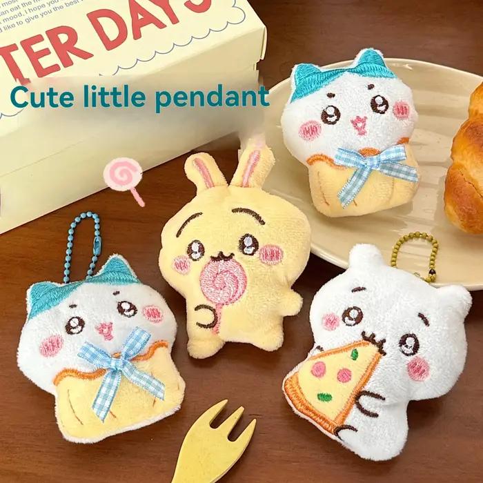 1/3 pièces Chiikawa mignon en peluche dessin animé poupée pendentif broche sac à dos porte-clés déco
