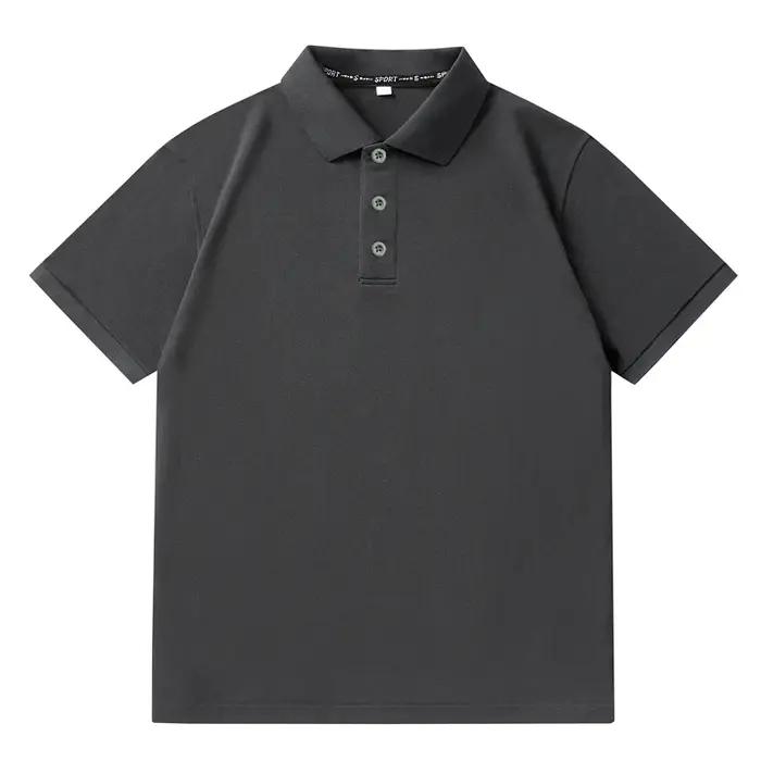 Hommes grande taille Polo surdimensionné 6XL 7XL été à manches courtes t-shirts noir ample homme che
