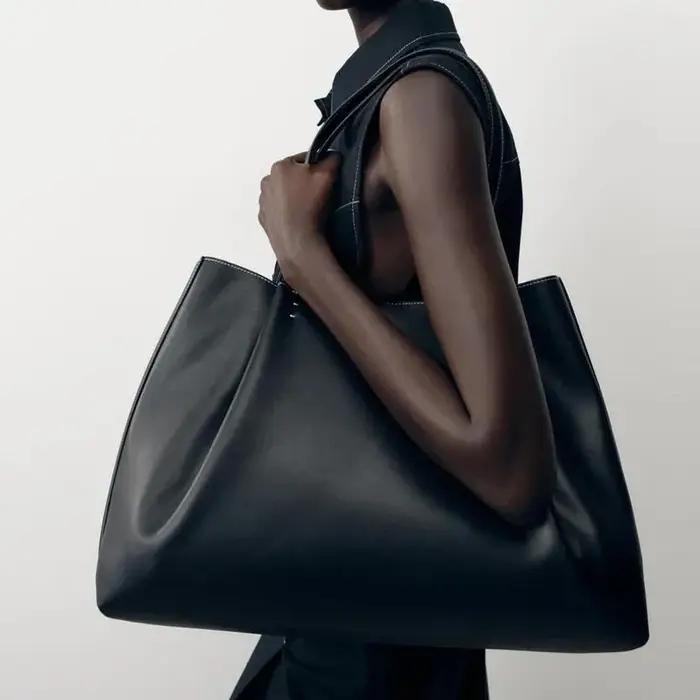 CLIP TOTE BAG, design de sac à main de luxe à la mode pour femmes, sac à bandoulière simple et contr