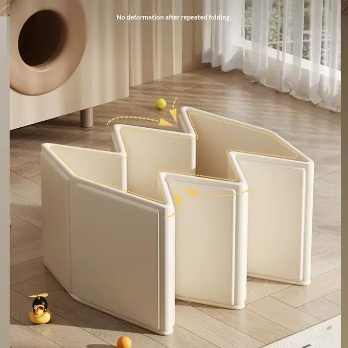 Grande baignoire bébé pliable 0-5 ans - Bassin de bain tout-en-un garde-chaleur pour nouveau-nés