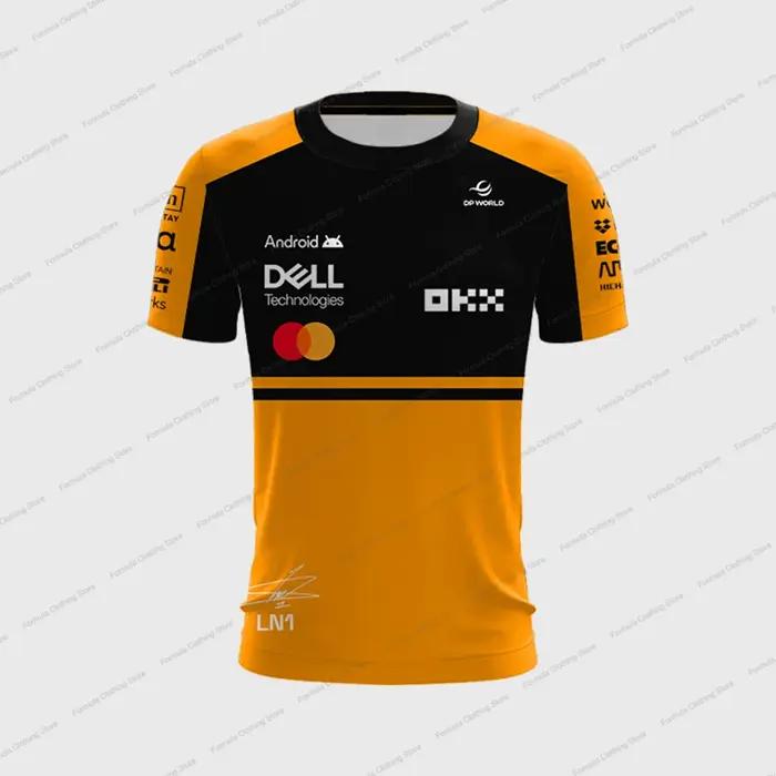 Nouveau T-shirt de course Oscar Piastri 81 2026 Norris 1 Pilote Sports de plein air Séchage rapide H