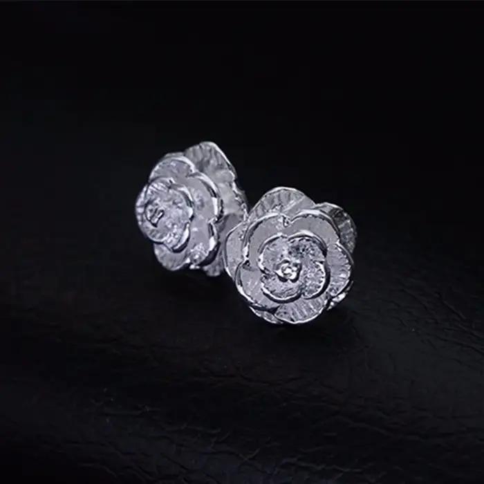 Fine 925 argent Sterling breloques collier boucle d'oreille bracelet bijoux pour dame fille femmes r