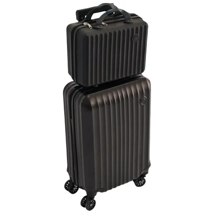 Ensemble de 2 pièces, boîtier de chariot de 20 pouces et combinaison de valise de 14 pouces, roues u