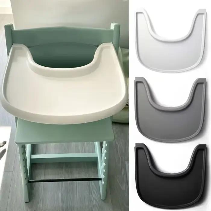 Pour la croissance chaise assiette à manger bébés chaise à manger Table à manger assiette ABS chaise