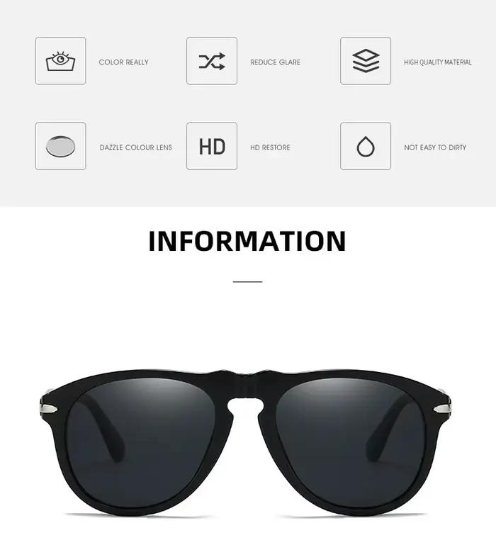 HouseCraig-Lunettes de soleil pilotes polarisées pour hommes et femmes, lunettes de sport, conduite,