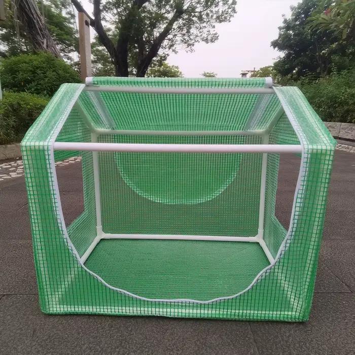 Abri de pluie de serre portable adapté à une utilisation intérieure et extérieure dans les cours - c