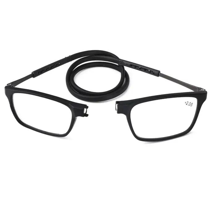 Lunettes de lecture pliantes portables, lunettes presbytes à la mode en résine haute définition