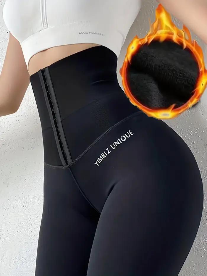 Leggings de taille à ceinture croisée en velours pour femmes portant automne et hiver taille haute v