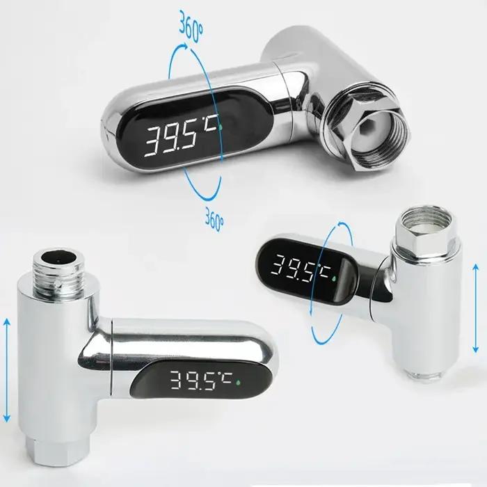 Thermomètre numérique à LED pour l'eau 5-85 ℃ Moniteur de température autonome haute précision pou