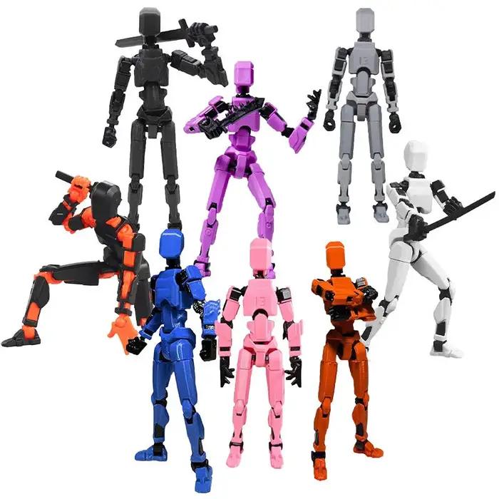 13 figurine Titan multi-articulé mobile Shapeshift Robot T13 Action Mannequin personnage et chien Fi