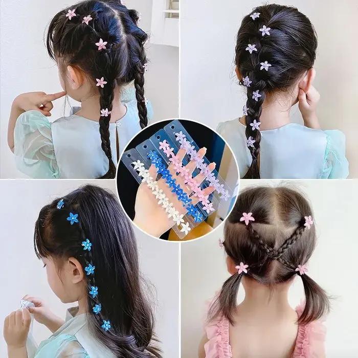 Épingles à cheveux princesse pour filles, 10 pièces, nouvelle fleur, jolie boucle, couvre-chef pour