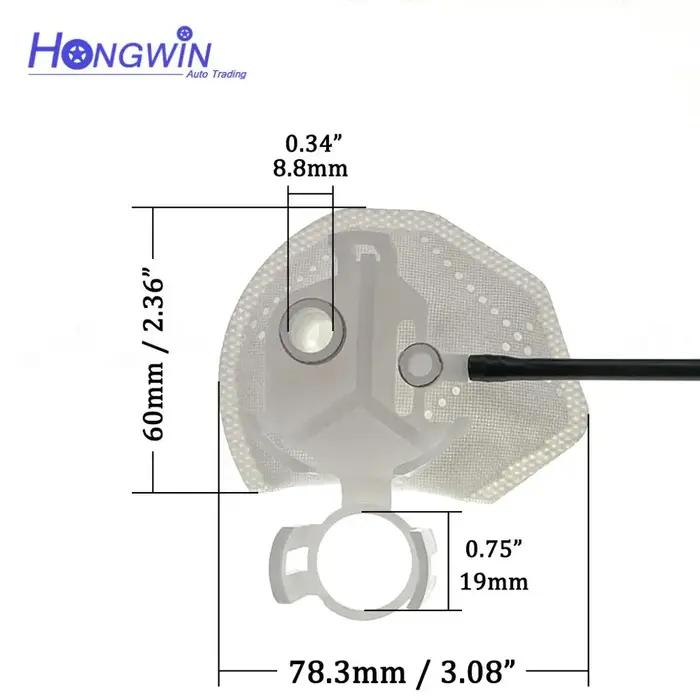 Pompe à carburant + filtre + pression de carburant Sotchi pour Toyota CorTrustkeepoma Matrix 1.8L 2.