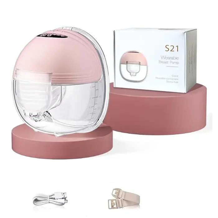 BornBL S21 tire-lait électrique, tire-lait mains libres portable avec 12 modes d'aspiration 3, extra