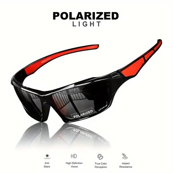 1/3 pièces sport lunettes de soleil polarisées pour hommes léger Vision nocturne hommes nuances cycl