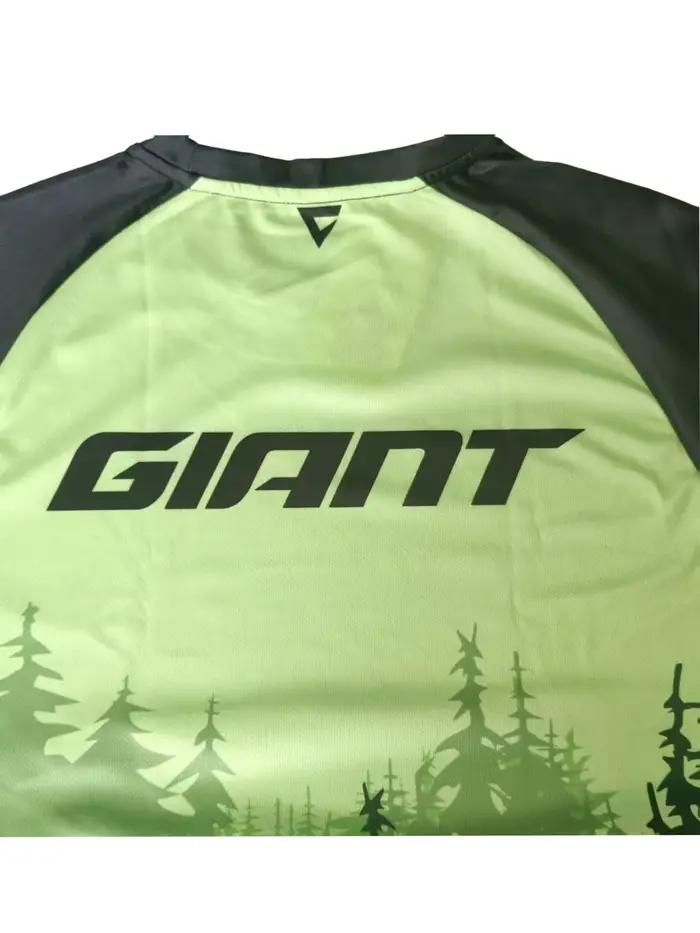 Maillot de vélo de Motocross géant vtt, T-Shirt de descente à tir réel, maillot à manches longues po