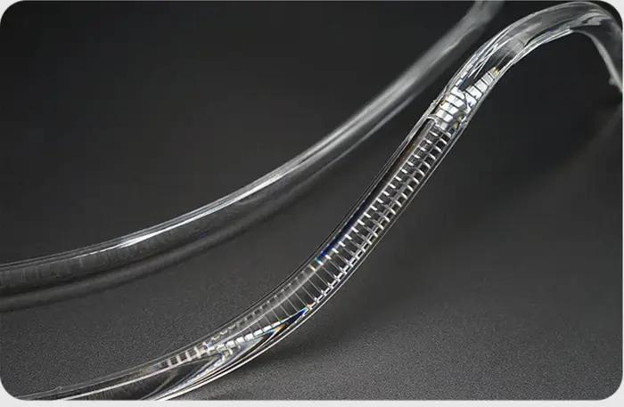 Pour Audi A4L A4 b8 PA 2013-2015 voiture DRL phare lumière plaque de guidage diurne lumière Tube bar