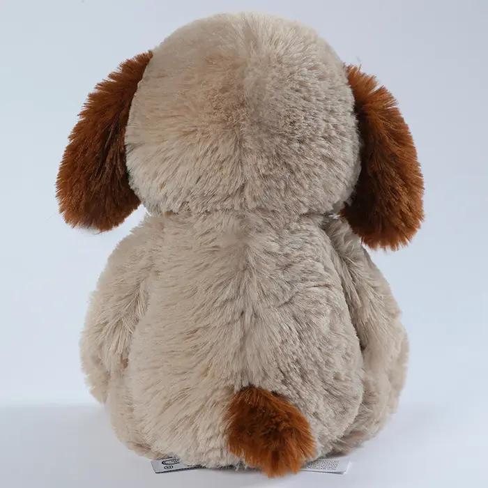 Jouets en peluche ours chien 25CM, mignon, cœur rouge imprimé amour, Animal créatif, poupée en peluc