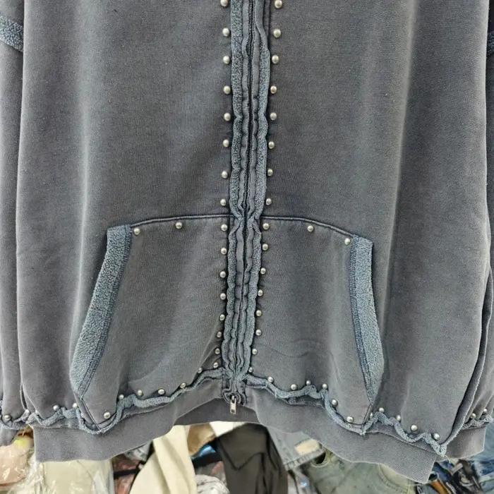 Sweat-shirt à capuche doublé polaire surdimensionné pour homme, veste chaude d'hiver à fermeture écl