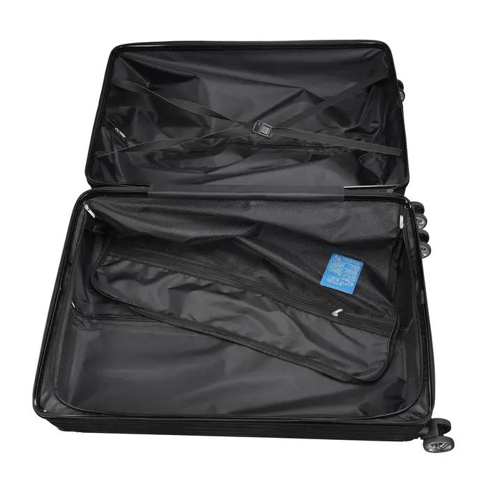 Ensemble de valises Anajqaqia 3 pièces, valise en ABS avec roulettes 360° ° Roues pivotantes et po