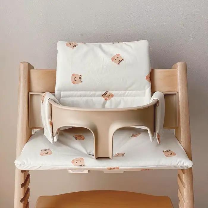 Coussin de chaise de salle à manger pour bébé, automne et hiver, Portable, antidérapant, intégré, ac