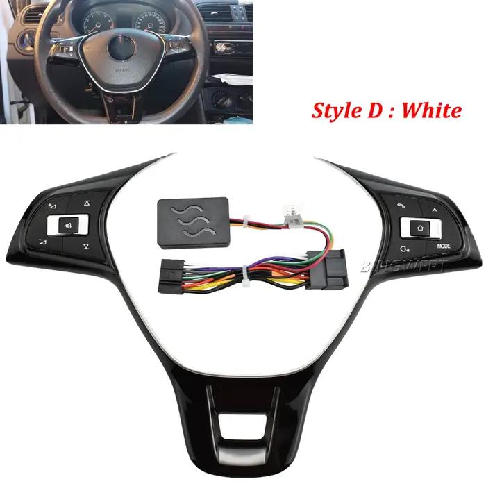 Bouton de téléphone de commutateur Audio multifonction modifié pour VW Polo Golf 2014 – 2019, bouton
