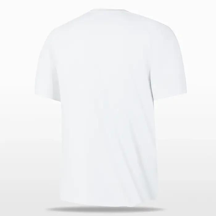 T-shirt de sport multicolore à manches courtes pour homme, maillot de gym respirant, chemise de fitn
