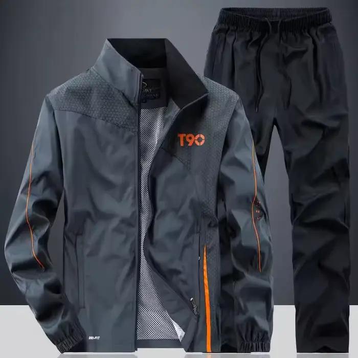Ensembles de vêtements de sport pour hommes, nouvelle collection printemps-automne, survêtement de s