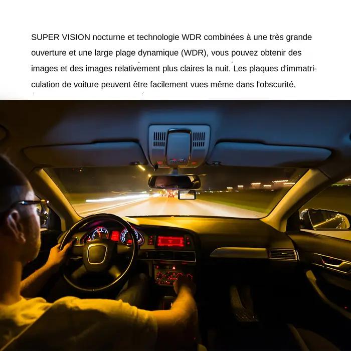 Dash Cam Caméra de tableau de bord avant et arrière