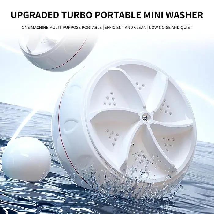 60W USB Portable Machine à laver rotative Turbo ultrasons lave-vaisselle fruits Mini Machine à laver
