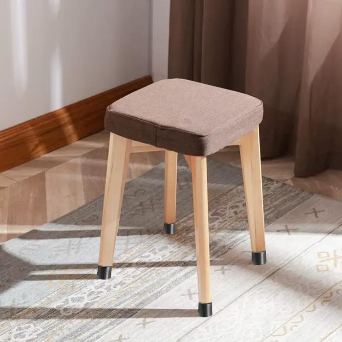 10/12/14/16/22/25mm pour ensemble de meubles rond en caoutchouc chaise jambe coussin meubles jambe T