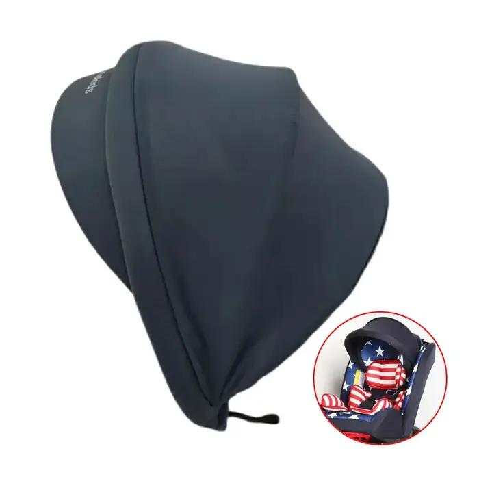 Auvent solaire pour siège de sécurité pour bébé, panier, pare-soleil universel avec tige de Support,