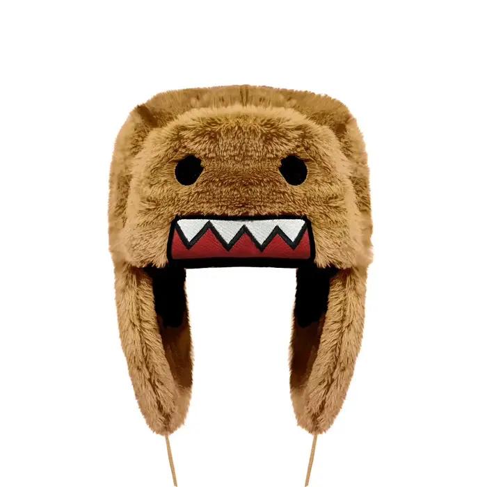 2025New hiver chaud chapeau marron Ushanka chapeau mignon hiver chapeau pour garçons filles enfants