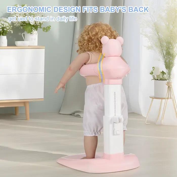 Support de bain pour bébé, Assistant de bain pour bébé, Support de bain avec hauteur et accoudoir ré