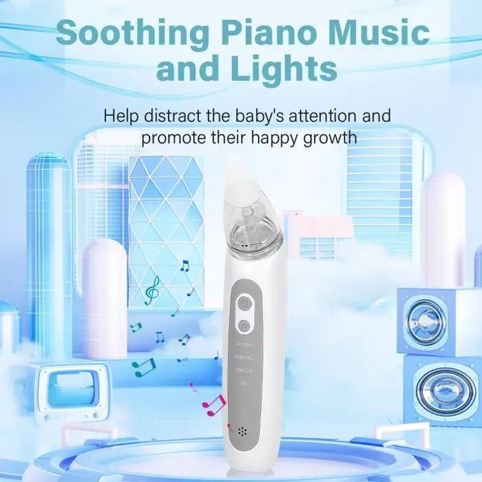 Aspirateur nasal pour bébé, aspirateur nasal électrique pour tout-petit, aspirateur nasal automatiqu