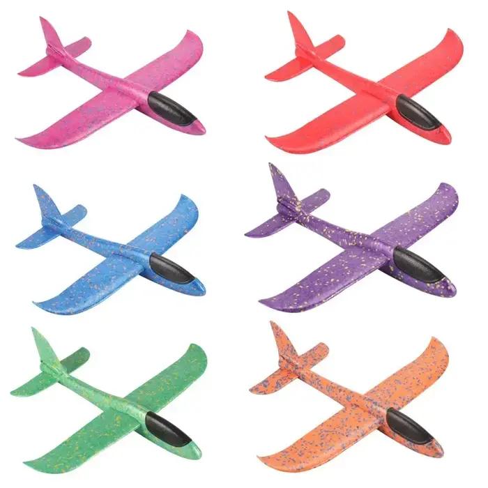 Grand planeur en mousse de 50CM, lancer à la main, avion léger inertiel EPP, avions à bulles, lancem