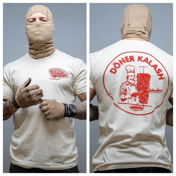 Döner Kalash _ T-shirt sportif - Convient pour les vêtements de sport en pur coton