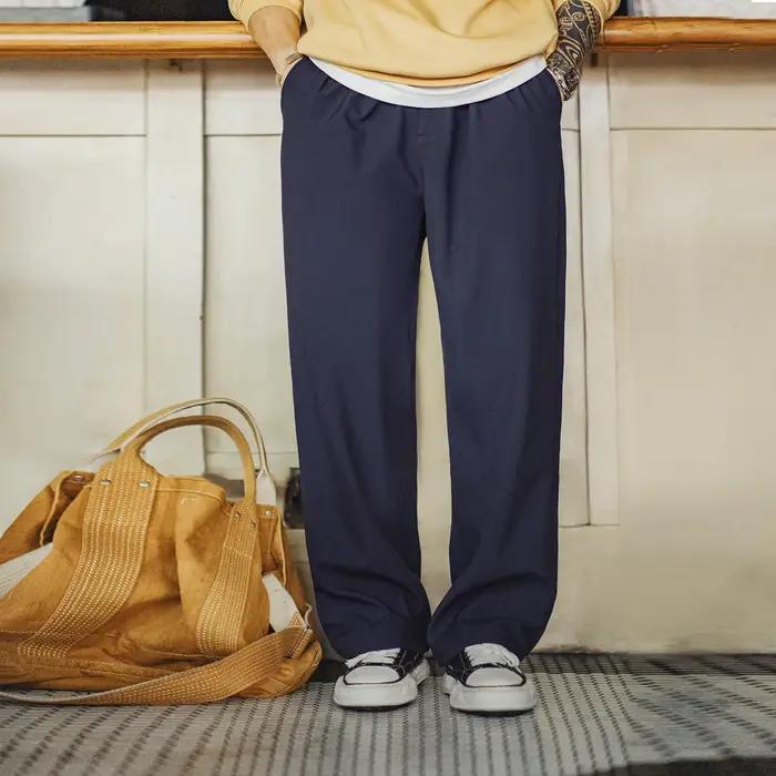 Maden hommes Easypants hiver doublé polaire imperméable pantalon antistatique jambe droite en plein
