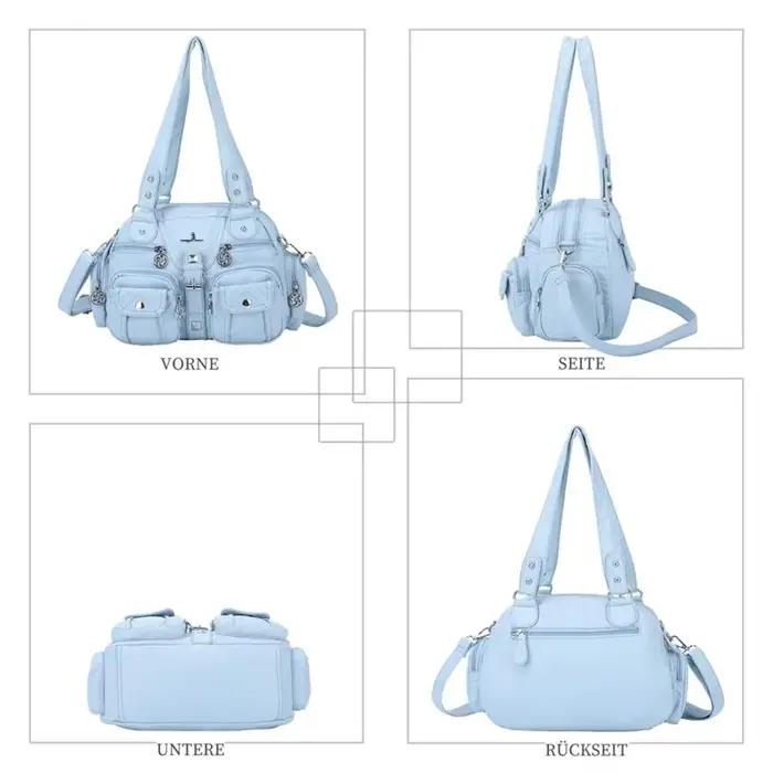 Sacs à main vintage pour femmes, sacs à bandoulière en PU tendance, sacs à main à poignée supérieure