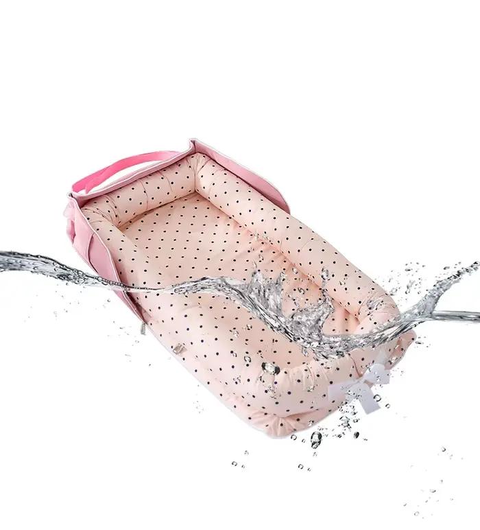 Nid de lit pour bébé, couffin pour nouveau-né, avec clôture, pare-chocs, berceau pour bébé, pour un