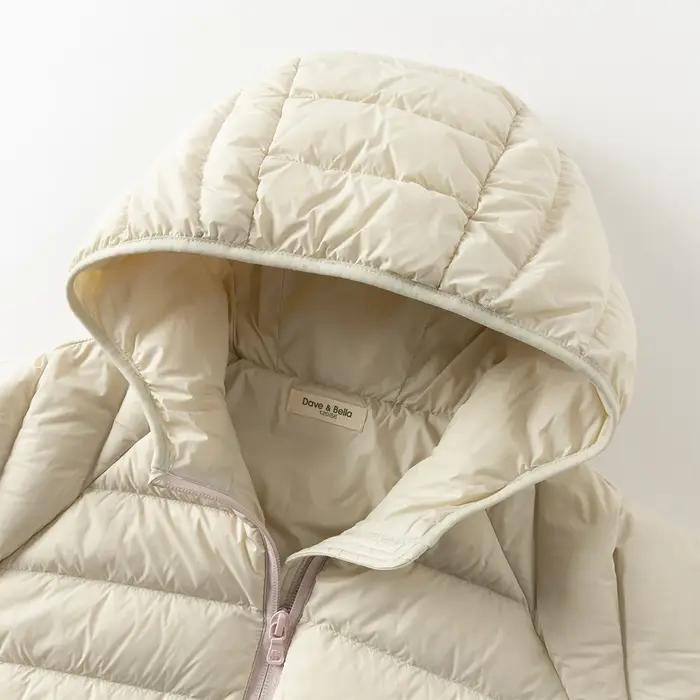 Dave Bella garçons filles doudoune Parka automne hiver manteaux chauds enfants solide coupe-vent par