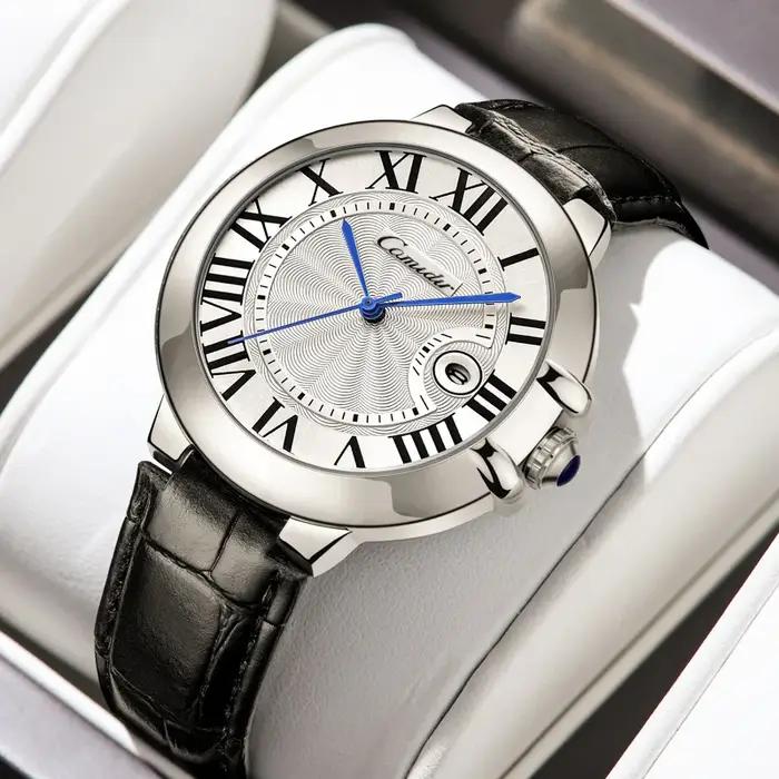 Montre pour hommes ballon bleu hommes étanche mode affaires Quartz hommes Warches chiffre romain