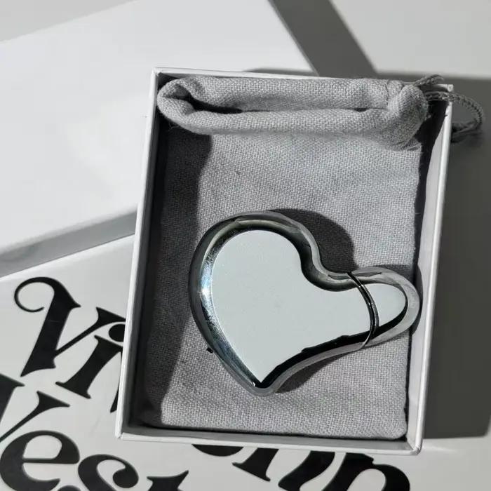 Briquet gonflable en alliage métallique forme d'amour design personnalisé élégant pour homme femme cadeau romantique occasions spéciales